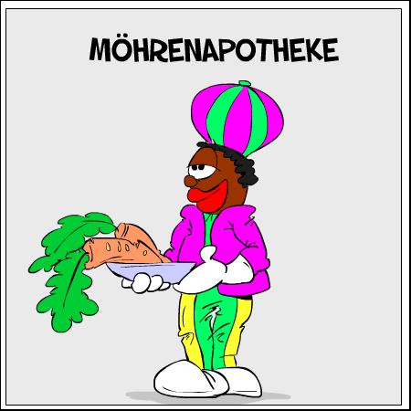 Cartoon: Möhrenapotheke 1