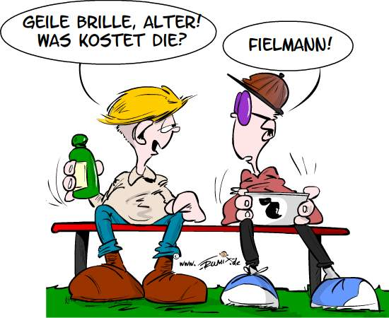 Cartoon: Brille ... Fielmann 1