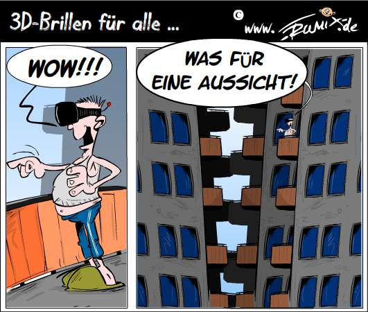 Cartoon: Neulich in der Innenstadt 1