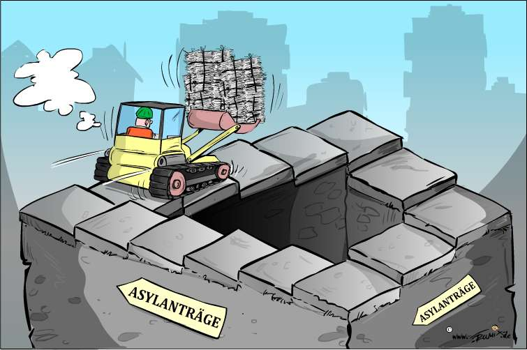 Cartoon: Zurück auf LOS 1