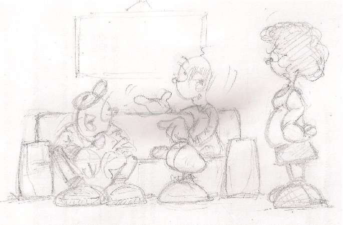 Concept Art / Character Design: Schöner Leben ... 1
