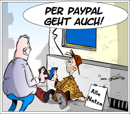 Cartoon: Bargeldlos 3