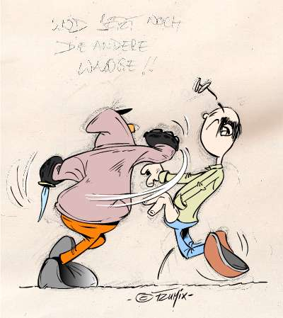 Illustration: Die andere Wange 3