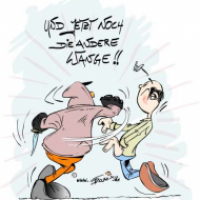 Die andere Wange