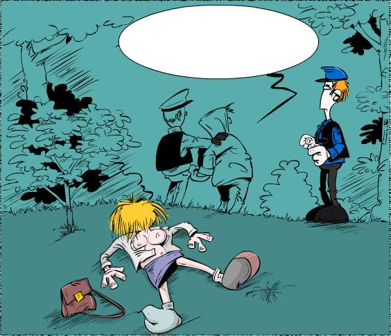 Cartoon: Opferschutz 3