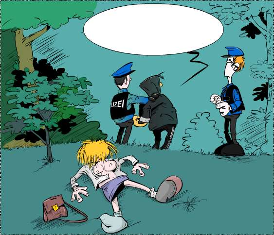 Cartoon: Opferschutz 4