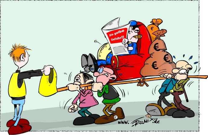 Cartoon: Gelbe Gefahr 3