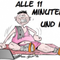 Alle 11 Minuten ...