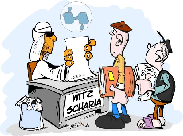Cartoon: Witzpolizei im Einsatz 2