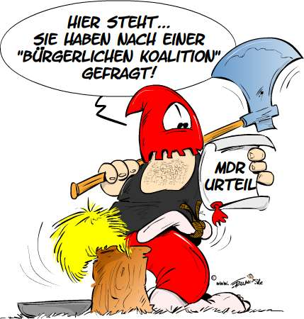 Cartoon: Bürgerliche Koalition 1
