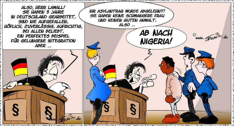 Comic: Ab nach Nigeria ... 1