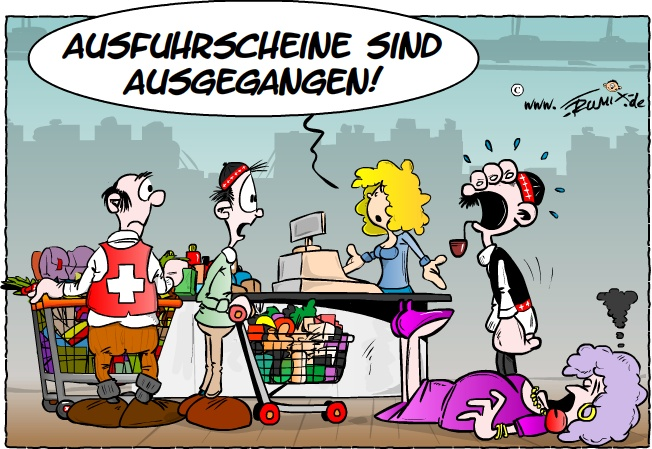Cartoon: Blackfriday in der Grenzregion 1