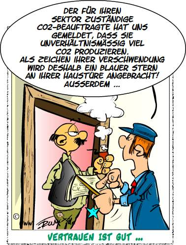 Cartoon: Grüne Hausnummern 1
