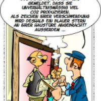 Grüne Hausnummern