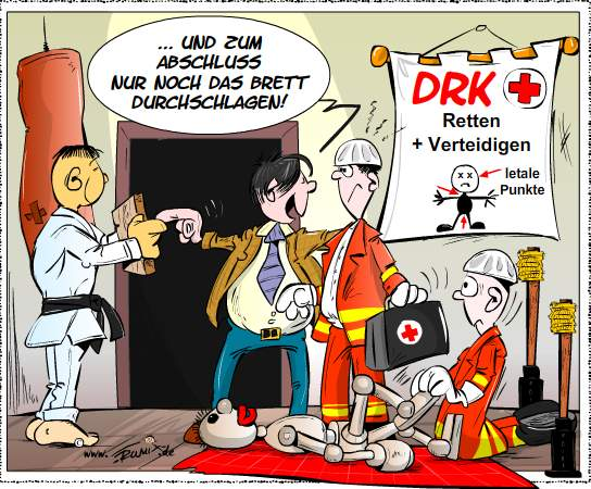 Cartoon: Rettungsdienste 1
