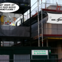 Wohnen auf Teufel komm raus ...