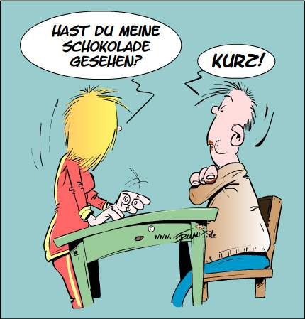 Cartoon: Ehrlich wärt am längsten 1