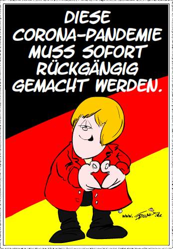 Cartoon: Corona rückgängig machen 1