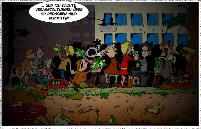Cartoon: Corona macht's möglich 1