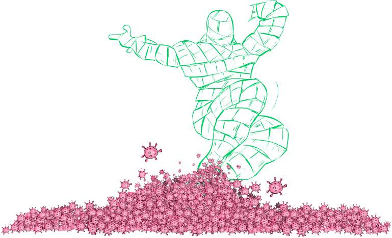 Concept Art / Character Design: Corona-Man: Die Entscheidung 3