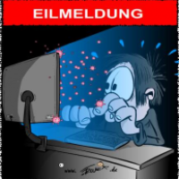 Breaking news, zum tausendsen Mal