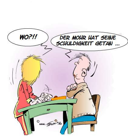 Cartoon: Achte auf deine Wortwahl ... 1