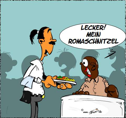 Cartoon: RomaSchnitzel 1