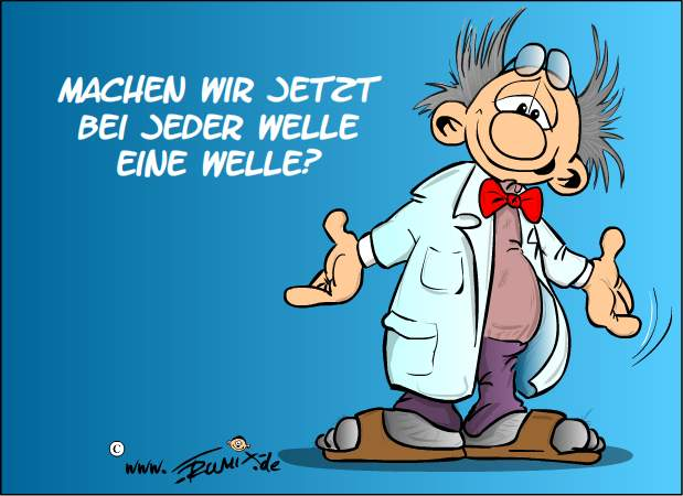 Cartoon: Die Welle nach der Welle nach der Welle nach 1