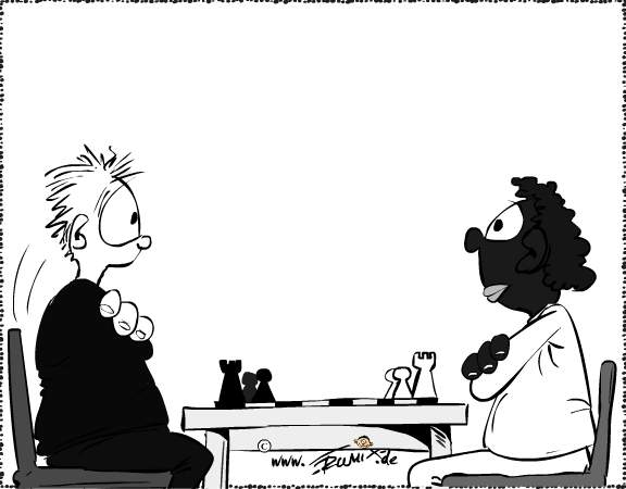 Cartoon: SchwarzWeiss ... 2