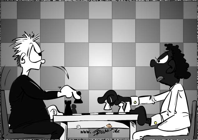 Cartoon: SchwarzWeiss ... 3