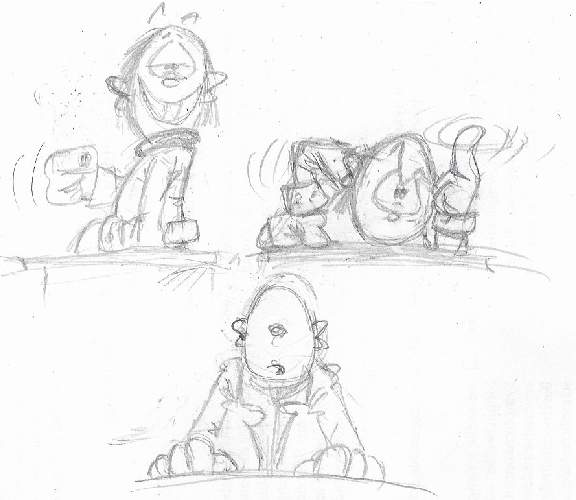 Concept Art / Character Design: Verschwörer unter sich ... 1