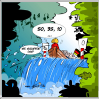 Endlich unter 35 ...