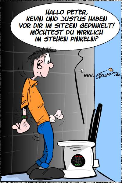 Cartoon: Alexa ist überall 1