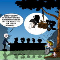 Teflon Scholz feiert ...