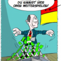 Man(n) spielt sich so nach oben ...