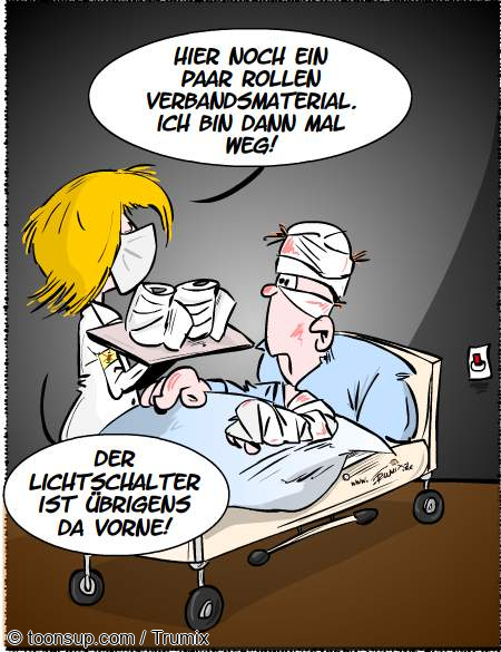 Cartoon: Der letzte macht das Licht aus 1