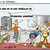 Neulich in der Kaffeeküche ...