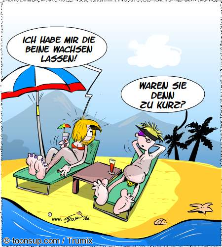 Cartoon: Wachsen oder wachsen 1