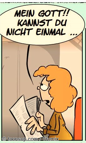 Cartoon: Pendlerfreuden 2