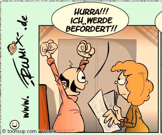 Cartoon: Pendlerfreuden 1