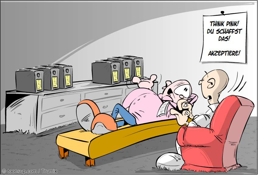 Cartoon: Lockdown: Auch mal Positives erkennen .... 3