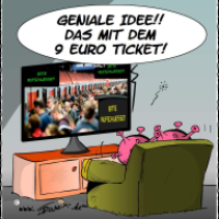 9 Euro. Die Idee ...