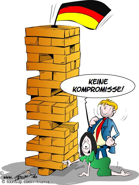 Cartoon: Keine Kompromisse 1