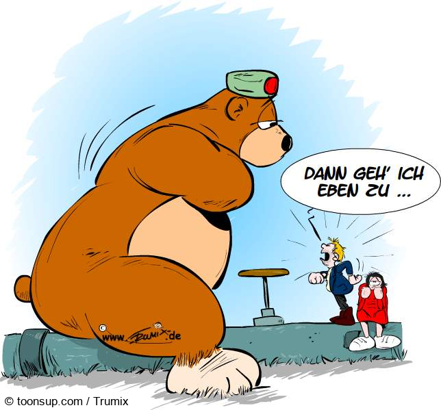 Cartoon: Dann geh' doch zu Netto 1