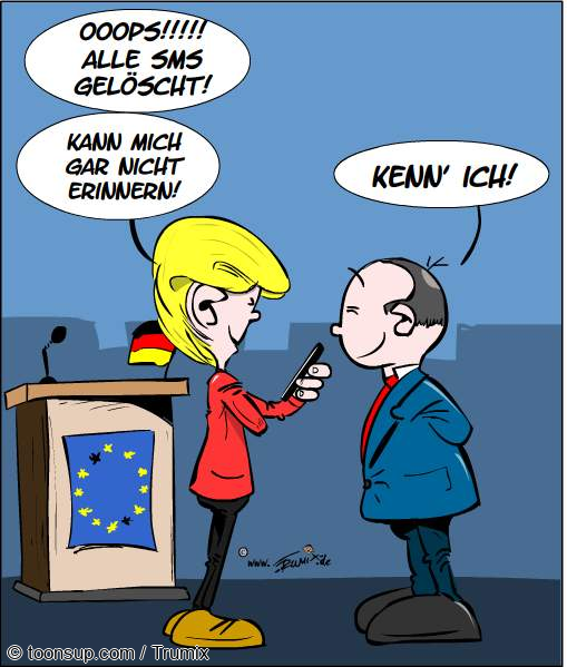 Cartoon: Gedächtnislücken ... 1