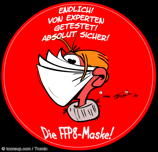 Illustration: Endlich: Die FFP8-Maske ist da 1