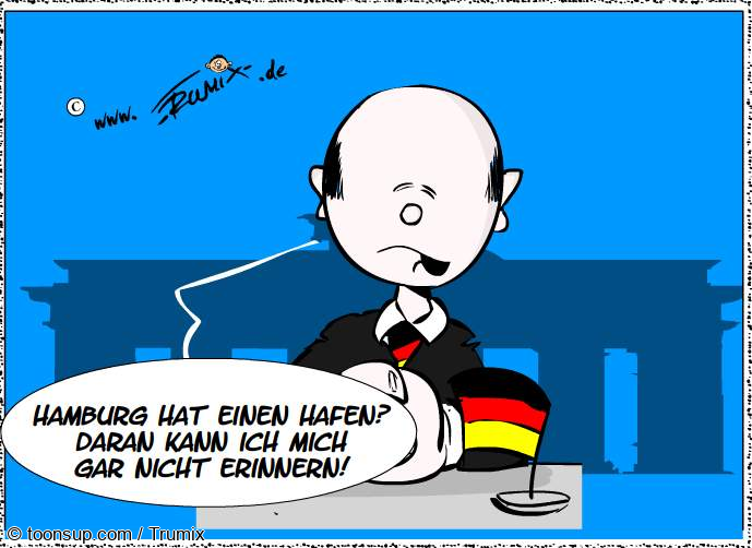 Cartoon: Selig sind die, die vergessen können 2