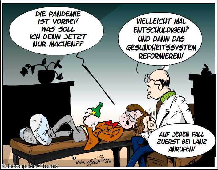 Cartoon: Alles so sinnlos ... 1