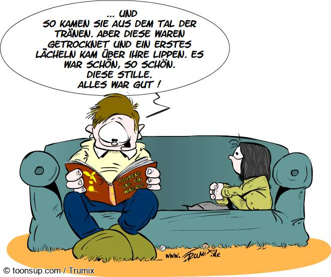 Cartoon: Alles wird gut ... 1