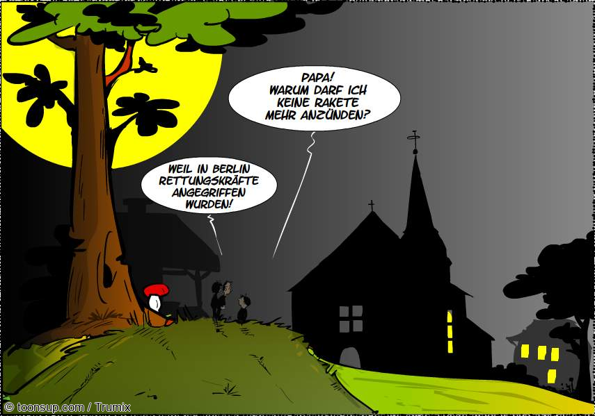 Cartoon: Neulich auf dem Land ... 1